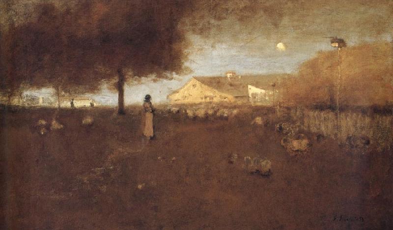 George Inness Old Farm-Montclair